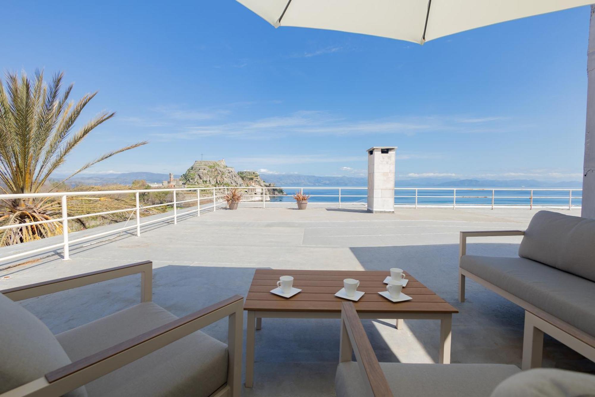 Corfu  Old Fortress View Roof Top Apartment By Konnect מראה חיצוני תמונה