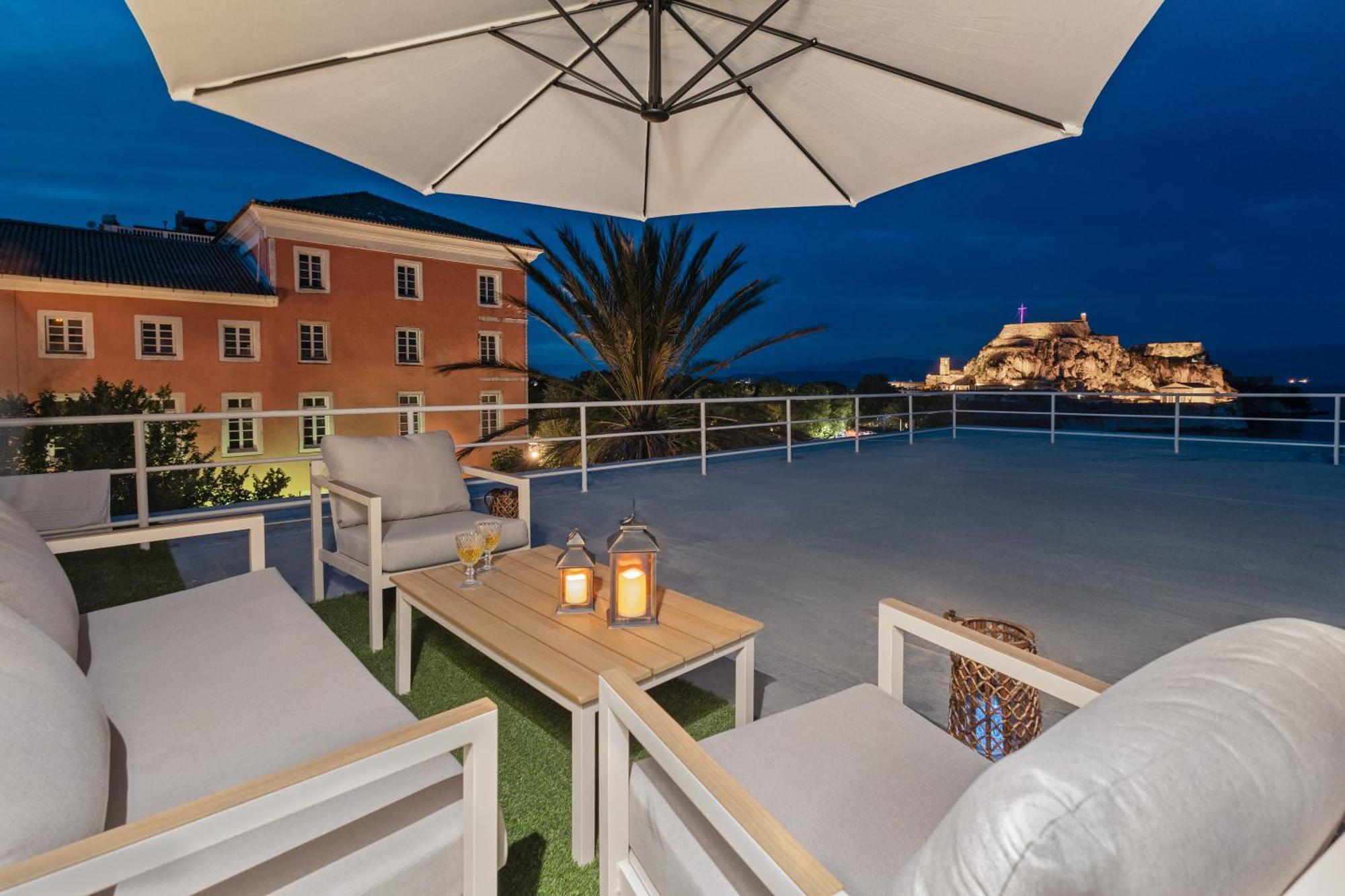 Corfu  Old Fortress View Roof Top Apartment By Konnect מראה חיצוני תמונה